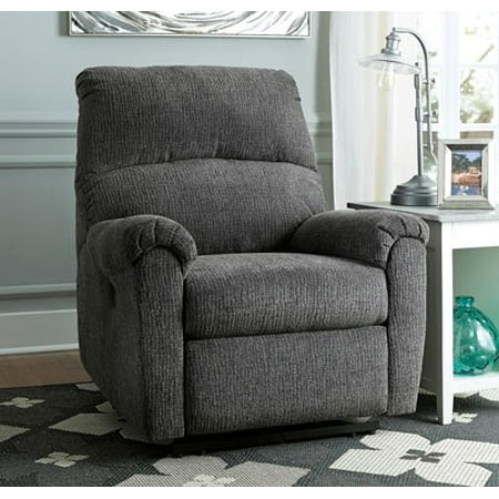 Extra Large Recliner Signature Design by Ashley McTeer Power Recliner with extra Body Cushions, Ultra Comfortable Power Reclining Chair, Multiple Colors ()