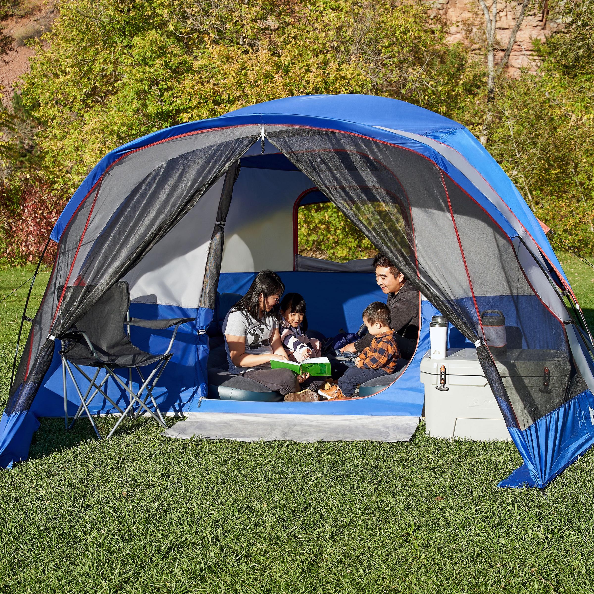 Carpa Tipo Domo para 6 Personas con Porche de Malla 5