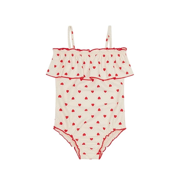 AJZIOJIRO Infant Baby Girls Summer One Piece Swimsuit UPF 50  Sun Protection Swimwear Toddler Floral Bathing Suits 6M-8T