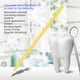 thumbnail image 3 of Cepillo aplicador dental, 100 piezas Cepillo dental desechable Aplicadores dentales desechables Rendimiento inigualable, 3 of 8