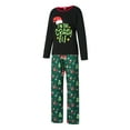 thumbnail image 4 of Fiomva Christmas Pajamas for Family 2023 Plus Size Matching Christmas Pjs Family Set Reindeer Print Holiday Sleepwear Outfit, 4 of 9