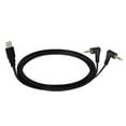 thumbnail image 3 of 2 in 1 3.5mm Male AUX Audio Jack to USB 2.0 Male Charge Cable Adapter Audio Cord, 3 of 11