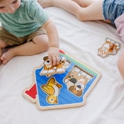 Melissa & Doug Pets Jumbo Knob Wooden Puzzle
