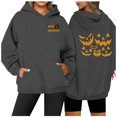 thumbnail image 1 of WEAIXIMIUNG Sweat-Shirt Femme Surdimensionné Décontracté Col Rond Imprimé Hoodie, 1 of 2