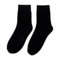 thumbnail image 2 of Ynynloco 7 Pairs of Comfortable Fashion Athletic Socks for Women, Solid Color, Soft Ankle Crew Stretch Socks, 2 of 2