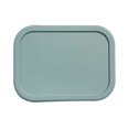 thumbnail image 1 of Naiovety Fiambrera con compartimentos de 700ml, fiambrera portátil de silicona para comida de trabajo, sándwich, contenedor de desayuno, Cocina y Comedor Azul claro, 1 of 6