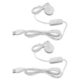 thumbnail image 1 of Small Spot Lights, Dimmable Mini Spotlight, 2PCS LED 5V USB Picture Lights Wardrobe Lighting with 6.6ft Cable for Display Case, Jewelry Case, Entryway Cabinet, Showroom, 1 of 7