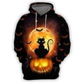 thumbnail image 2 of Sudaderas con capucha de bruja vieja para hombres y mujeres, sudaderas con capucha con estampado 3D de cabeza de calabaza malvada, jerséis de interés, Tops de Festival, abrigo, nuevo, 2 of 3