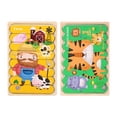 thumbnail image 4 of Rompecabezas De Doble Cara, Tira De Dibujos Animados, Juguete De Madera Para Bebés, Rompecabezas Apilable Montessori, Juguete Para Niños, Regalos sonducket FN003249-08, 4 of 6