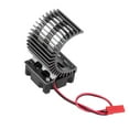 thumbnail image 1 of Greensen Model Accessory Heat Sink With Cooling Fan for 1/10 Scale Electric RC Car 540 / 550 Motor, Motor Heat Sink With Cooling Fan, RC Heat Sink With Cooling Fan, 1 of 8