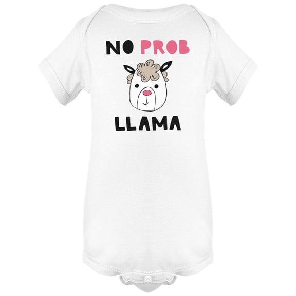 No Prob Llama Cute Doodle Bodysuit Infant -Image by Shutterstock,  6 Months