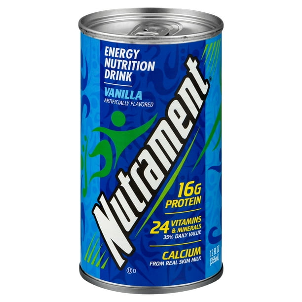 Nutrament Vanilla Energy Nutrition Drink, 12 fl oz