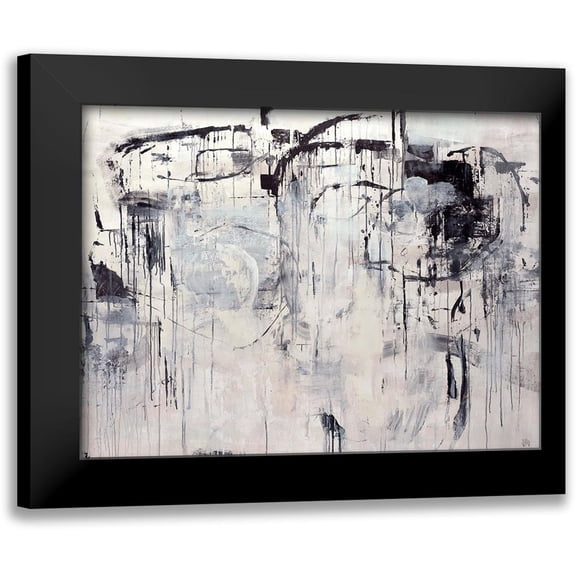 Maas, Jodi 14x12 Black Modern Framed Museum Art Print Titled - Linear Space