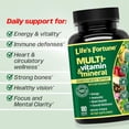 thumbnail image 2 of Life's Fortune Multivitamin & Mineral Tablets, 180 Count, Multivitamins With Minerals, Daily Multivitamin, Fast Absorbing Multiple Vitamins, 2 of 7