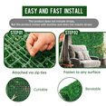 thumbnail image 4 of 24-Pack Artificial Grass Wall Panels - 100% PE, 1.6" Thick, Sun-Proof Non-Fading, Easy Install for Indoor/Outdoor Privacy, 4 of 13