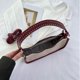 thumbnail image 3 of Bolso de Paja JShteea Bolso de Cuero PU para Axila Cruzado rojo, 3 of 9