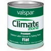 Valspar Brand 1 Gallon Flat White Climate Zone Exterior Latex House Paint 44-273