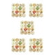 thumbnail image 3 of Sonducket 100 Piezas Botones de Relojes Decoraciones Manualidades DIY para Coser 20mm Type2 NO2, 3 of 6