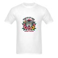 thumbnail image 4 of Hanmun This Childless Cat Lady is Voting Kamala-Harris 2024 Retro Men T-Shirt Size S-3XL White, 4 of 5