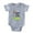 Heather Grey, variant on CafePress - Little Caddy - Cute Infant Baby Football Bodysuit