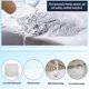 thumbnail image 3 of Ducha de baño 180 x 200 cm 100% PEVA - Forro de cortina de ducha impermeable, efecto 3D, diseño ecológico, ojales antioxidantes, ideal para baños y duchas, 3 of 5