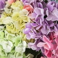 thumbnail image 7 of Luxcidy Hot Pink Artificial Hydrangea Flowers, Silk Hydrangea Artificial Flowers Bouquets, Faux Hydrangeas Decorations for Indoor Wedding Table Centerpieces Vase Bouquet Party, 7 of 7