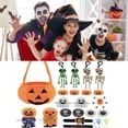 thumbnail image 4 of Halloween Apropios Complicados Party Halloween Party Favors Pumpkin Candy Bucket Juguete Para Niños Niños Eigraketly HA046701-01, 4 of 6
