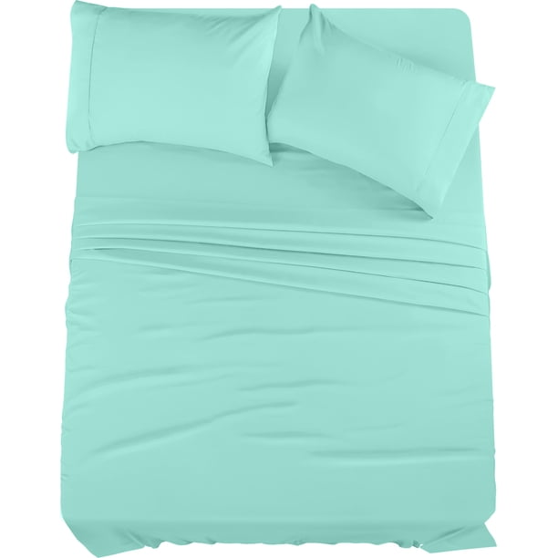 Juego de sábanas tamaño queen Utopia Bedding, 4 piezas, microfibra suave