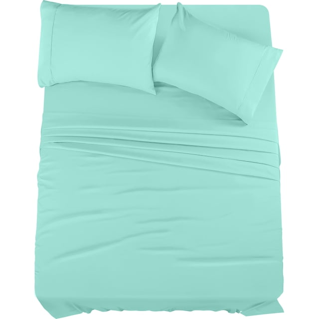 Juego de sábanas tamaño queen Utopia Bedding, 4 piezas, microfibra suave