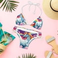 thumbnail image 6 of Robot Unicorn Attack Detachable Sponge Adjustable Strap Bikini Set Two-Pack Swimsuit Women Swim Suit, 6 of 6