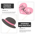 thumbnail image 2 of Shisuyan Party Photo French Party Decorations Paper 18Pcs Paris Theme, 2 of 9