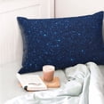 thumbnail image 4 of Balery Sparkling Blue Glitter Funda de Cojín Estampada, Regalos para Mujeres, Regalos de Amor para Ella, Regalos para Novia o Esposa, Funda de Almohada-20"x30", 4 of 6
