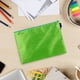 thumbnail image 4 of Bolsa de archivo A5 Football Pattern - Organizador de datos con cremallera de lona engrosada, bolsa de papelería de 9,4x7,1 pulgadas para oficina y viajes, 4 of 5