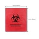 thumbnail image 5 of EeaseMX Bolsas de basura de grado hospitalario (50 unidades), color rojo, con símbolo de peligro., 5 of 7