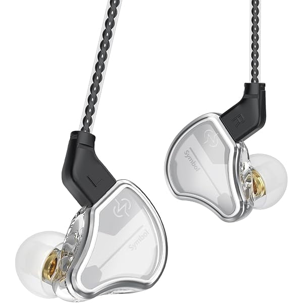 wonima11 CCZ BC02 in Ears Earphones Headphones Super Bass Wired Earbuds, Crystal Clear Sound High Resolution Noise-Isolating Earbuds Ear Monitors for Singers Musician Audifonos Auriculares