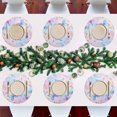 thumbnail image 7 of Ryvnso Butterfly Round Plate Mats Dining Table Placemat Set of 4 for Holiday Decoration, 7 of 7