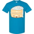 thumbnail image 3 of Inktastic Cute Smiling Cake with Confetti Sprinkles T-Shirt, 3 of 5