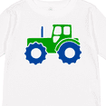 thumbnail image 4 of Inktastic Cute Green Tractor Boys or Girls Long Sleeve Toddler T-Shirt, 4 of 5