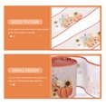 thumbnail image 3 of 4 Rolls Thanksgiving Wired Ribbons Fall Theme Decorative Ribbons DIY Gift Box Ribbons, 3 of 6