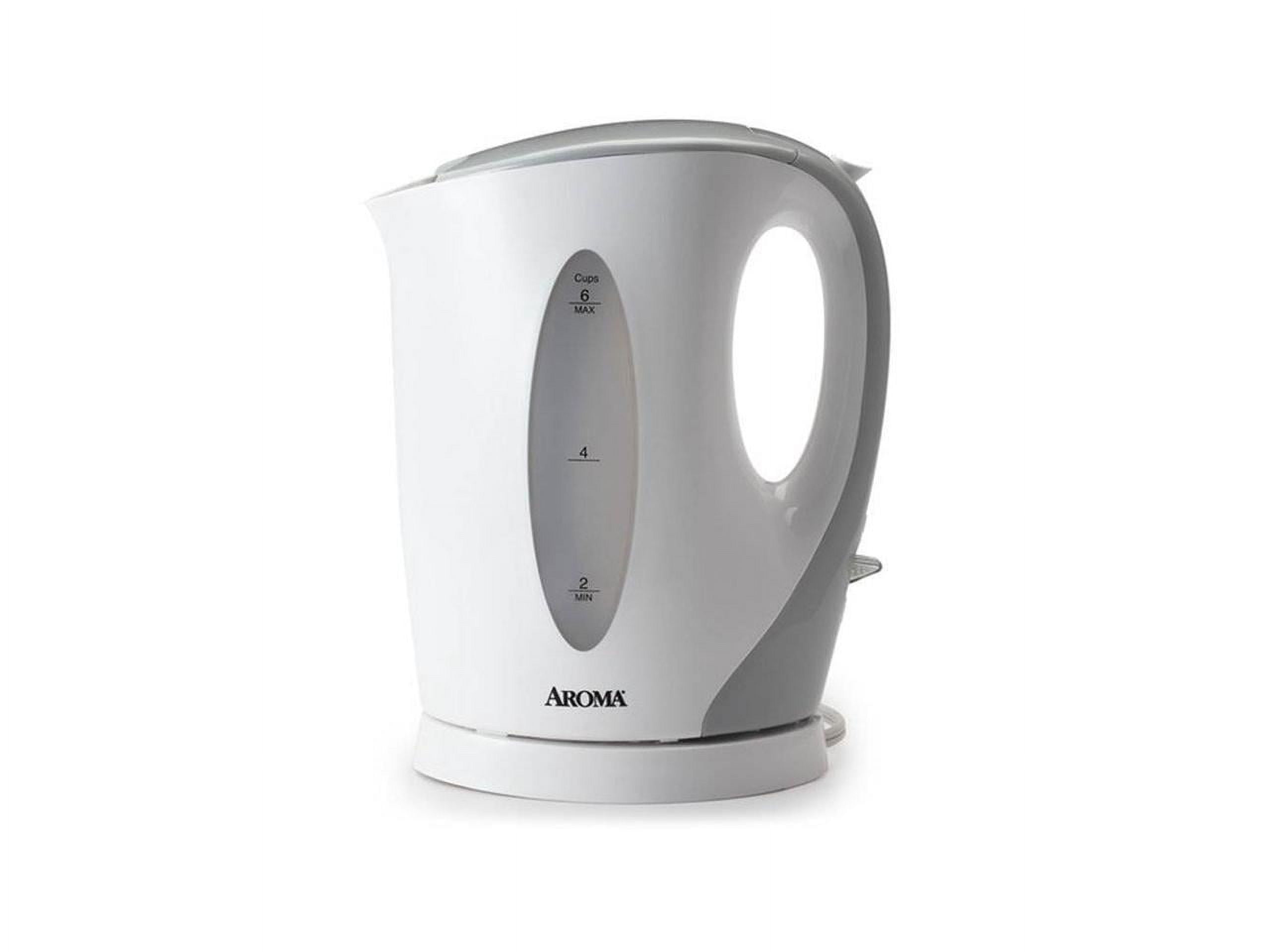 Aroma 1.7-Liter Stainless Steel Electric Kettle Portable Kettle