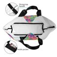 thumbnail image 4 of Fotbe Colorful Dinosaur Bolsa Tote Estética de Lona con Estampado para Mujer - Bolsa Reutilizable de Hombro Casual para Vacaciones, Compras, Trabajo y Gimnasio, 4 of 8