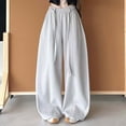 thumbnail image 2 of Baggy Barrel Sweatpants for Women 2026 Trendy Elastic Waist Wide Leg Casual Loose Lantern Trouser Pants, 2 of 4