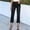 *Black, variant on ClodeEU Women's Straight Leg Capri Jeans with Pockets,Casual Denim Cropped Pants Blue,Womens Plus L