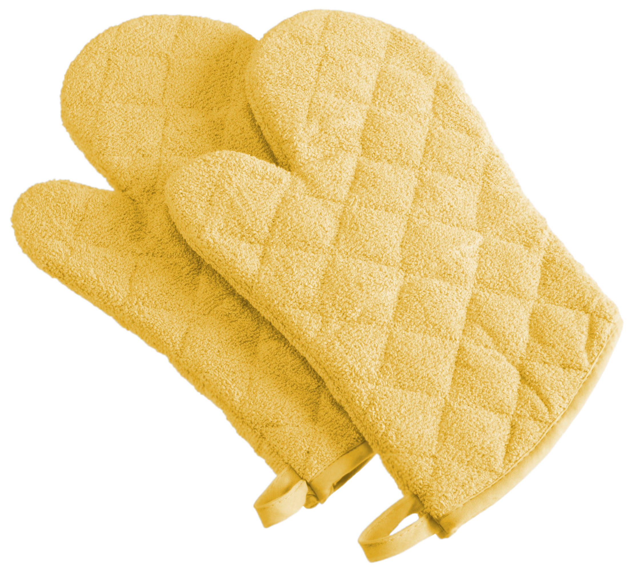 Free Shipping DII 100% Cotton Terry Oven Mitts 7 x 13" Heat Resistant Machine.. 