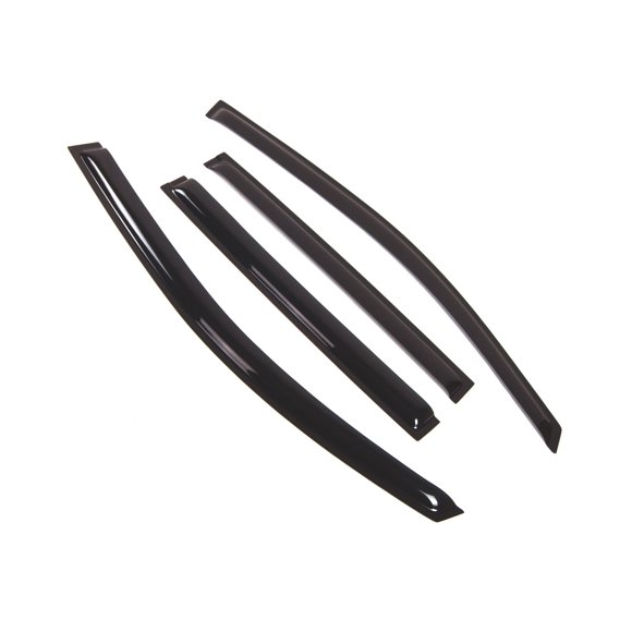 Car Window Rain Guard | Outside Mount Visors Auto Side Window Deflectors | Windows Visor Rain Shields Compatible with 2004-2016 Nissan Armada | 4 Pcs Set, WD2-336, Dark Smoke
