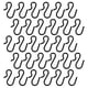 thumbnail image 5 of BRIGHTFUFU 50 uds. Ganchos en forma de S para cocina, ganchos en forma de S para colgar, ganchos en forma de S para trabajo pesado, ganchos en forma de S para colgar ropa, 5 of 8