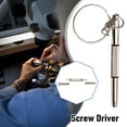 thumbnail image 3 of Misterolina Screw Driver Keychain Screwdriver Double Head For Watch Repair, 3 of 7