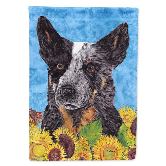 Carolines Treasures SC9055-FLAG-PARENT Australian Cattle Dog Flag  multicolor