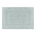 thumbnail image 2 of Jean Pierre Contemporary Geometric Aqua Cotton Bath Rug, 1.5' x 2', 2 of 6