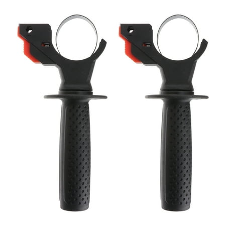 

landege 2pcs Electric Drill Handle Electric Hammer Replacement Front Handle Impact Drill Accessories
